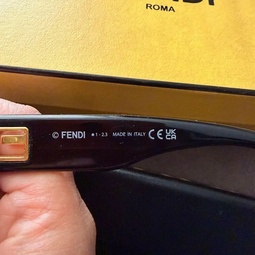 Fendi square eyeglasses